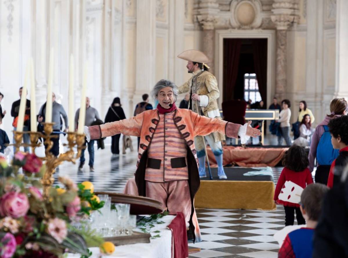 Carnevale alla Reggia di Venaria 2026: torna “Scherzo”, l’evento teatrale interattivo tra giochi, risate e magia barocca