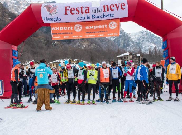 Festa sulla Neve con le Racchette 2026: a Usseglio due giorni di sport, tradizione e divertimento per tutte le età