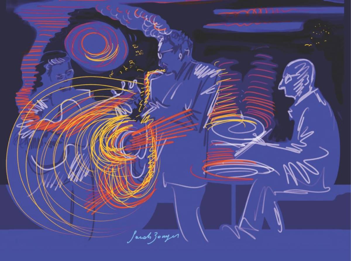 Una vita per il jazz: al Teatro Comunale di Monteu da Po la mostra di Sarah Bowyer e Toni Laminarca