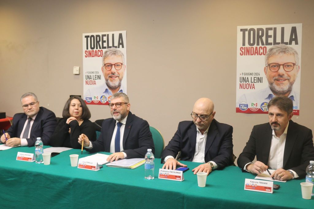 leini presentazione Torella elezioni amministrative 1